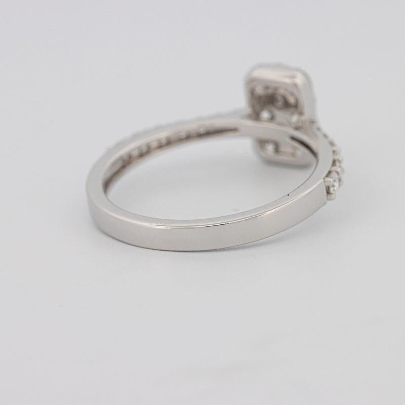 invisible rectangular ring - ZIZOV DIAMONDS