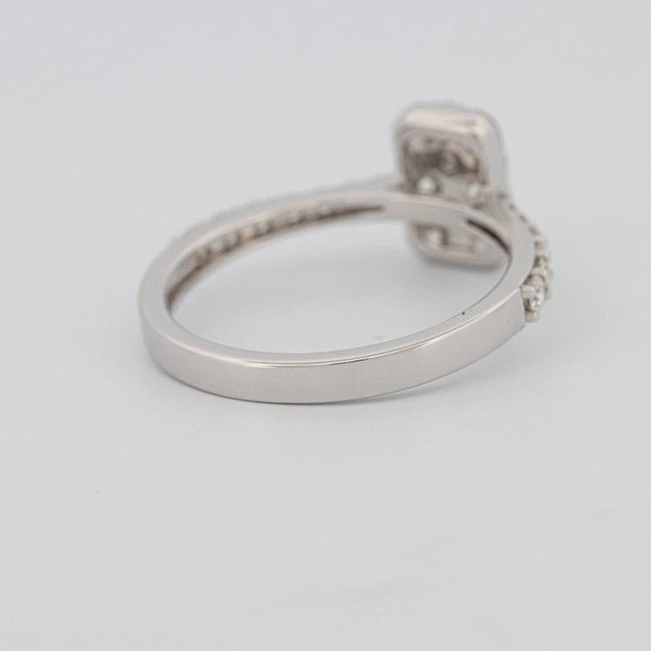 invisible rectangular ring - ZIZOV DIAMONDS