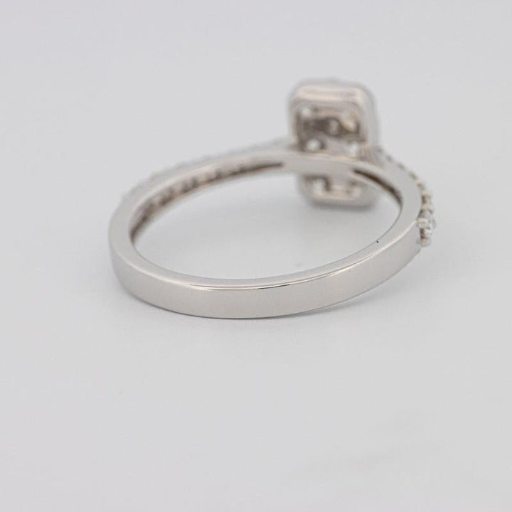 invisible rectangular ring - ZIZOV DIAMONDS