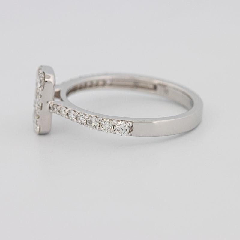 invisible rectangular ring - ZIZOV DIAMONDS