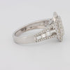 Invisible Rectangular Ring with Baguettes - ZIZOV DIAMONDS