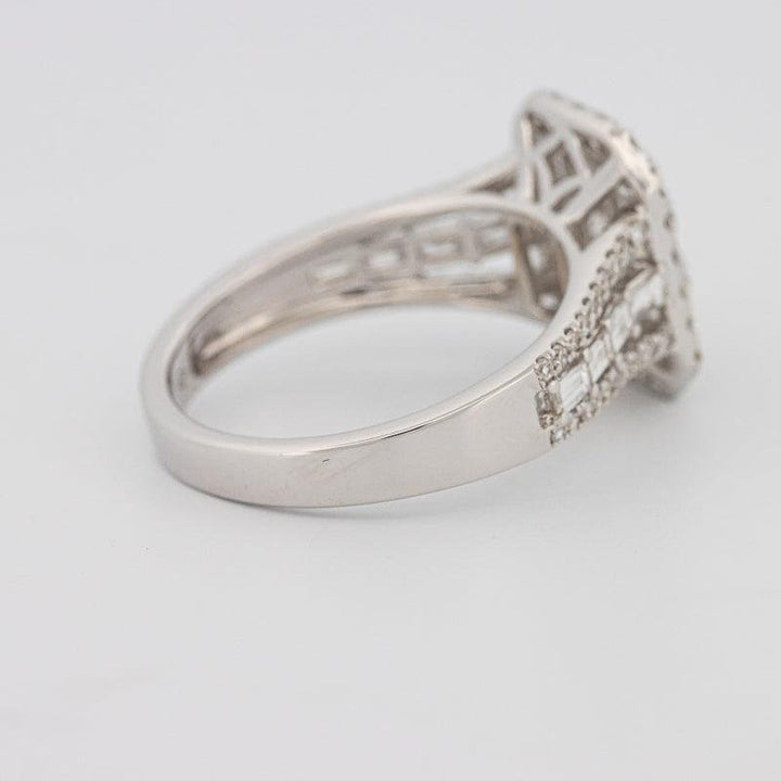 Invisible Rectangular Ring with Baguettes - ZIZOV DIAMONDS