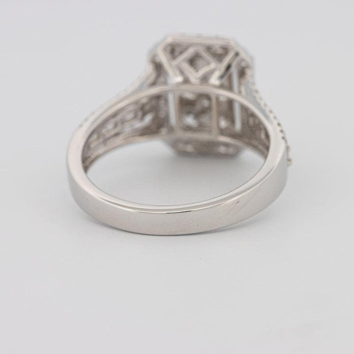 Invisible Rectangular Ring with Baguettes - ZIZOV DIAMONDS