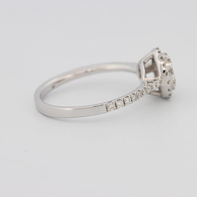 invisible round diamond ring - ZIZOV DIAMONDS