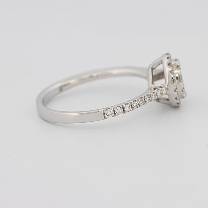 invisible round diamond ring - ZIZOV DIAMONDS
