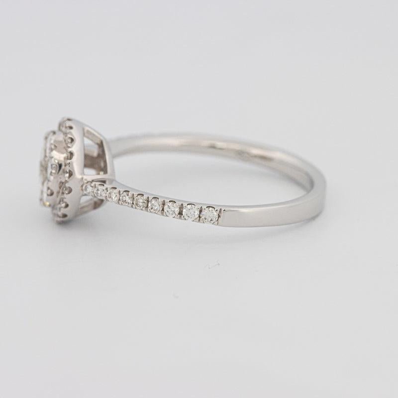 invisible round diamond ring - ZIZOV DIAMONDS