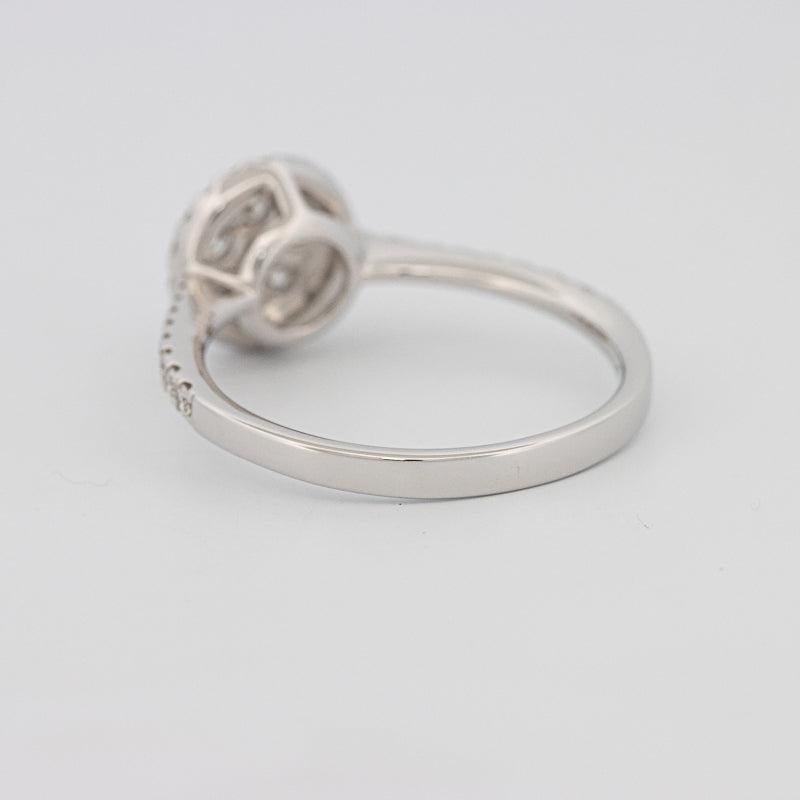 invisible round diamond ring - ZIZOV DIAMONDS