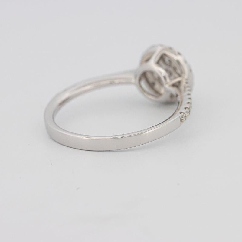 invisible round diamond ring - ZIZOV DIAMONDS