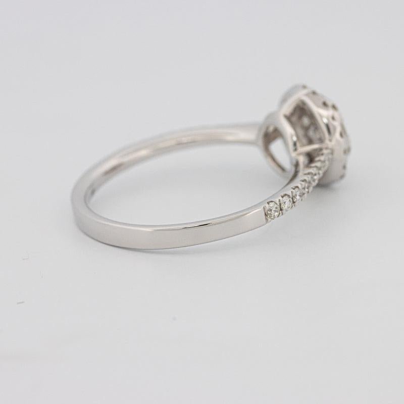 invisible round diamond ring - ZIZOV DIAMONDS