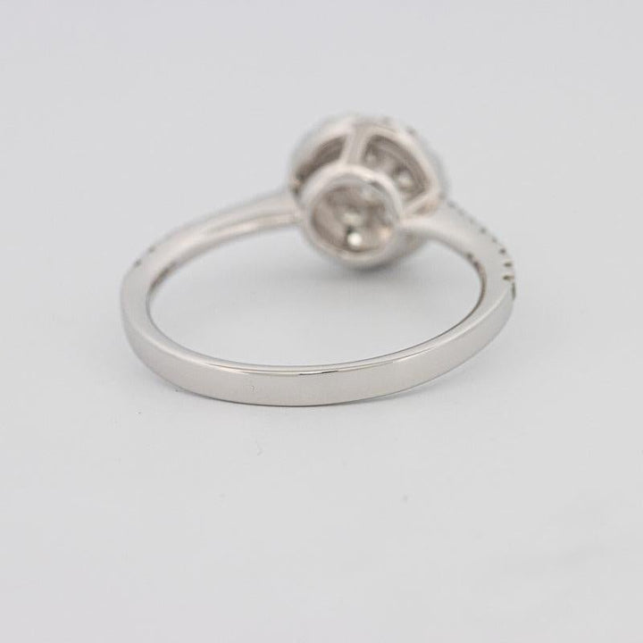 invisible round diamond ring - ZIZOV DIAMONDS