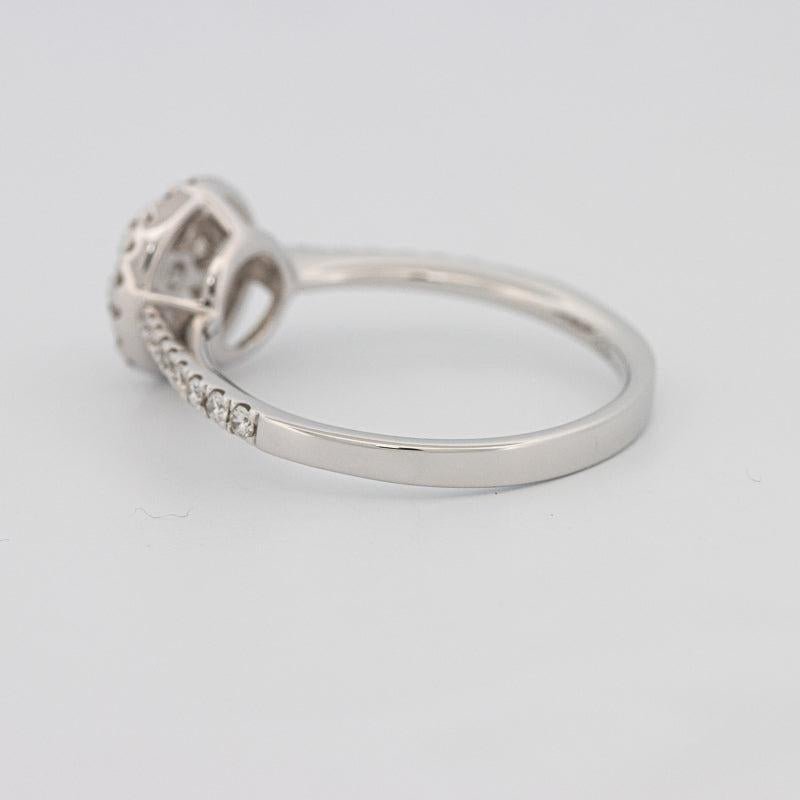 invisible round diamond ring - ZIZOV DIAMONDS