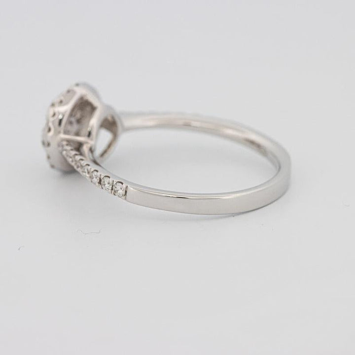 invisible round diamond ring - ZIZOV DIAMONDS