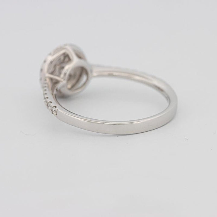 invisible round diamond ring - ZIZOV DIAMONDS