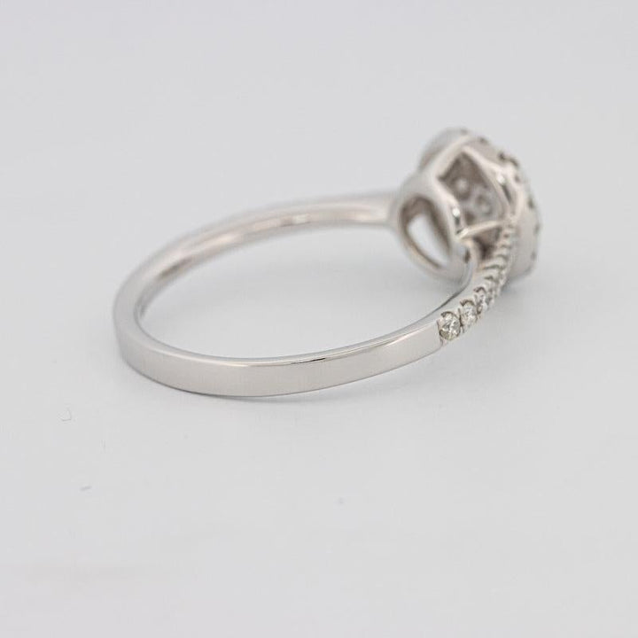 invisible round diamond ring - ZIZOV DIAMONDS