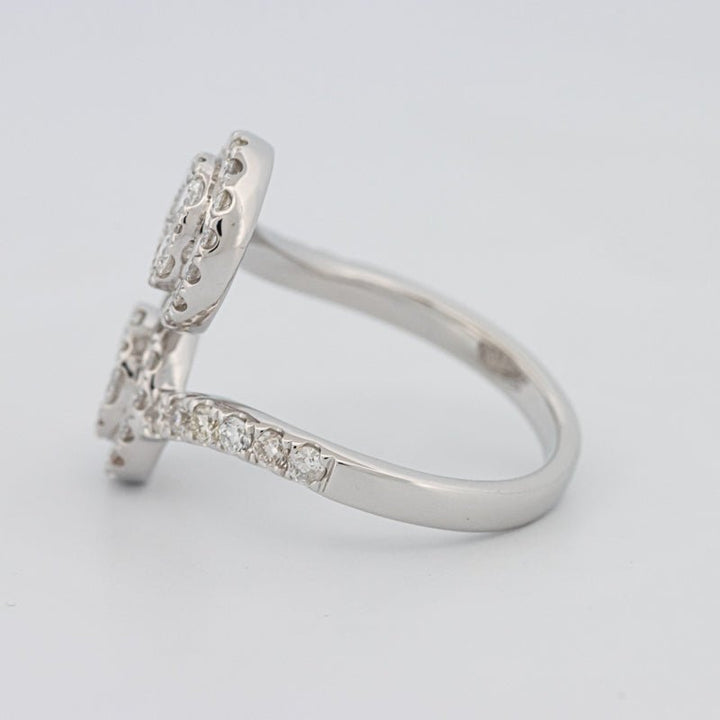 Invisible Round Twinny Ring - ZIZOV DIAMONDS