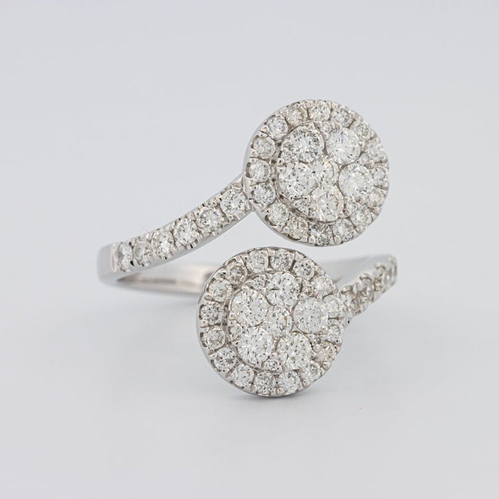 Invisible Round Twinny Ring - ZIZOV DIAMONDS