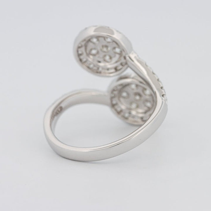 Invisible Round Twinny Ring - ZIZOV DIAMONDS