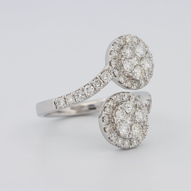 Invisible Round Twinny Ring - ZIZOV DIAMONDS