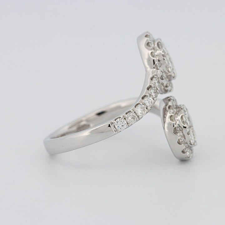 Invisible Round Twinny Ring - ZIZOV DIAMONDS