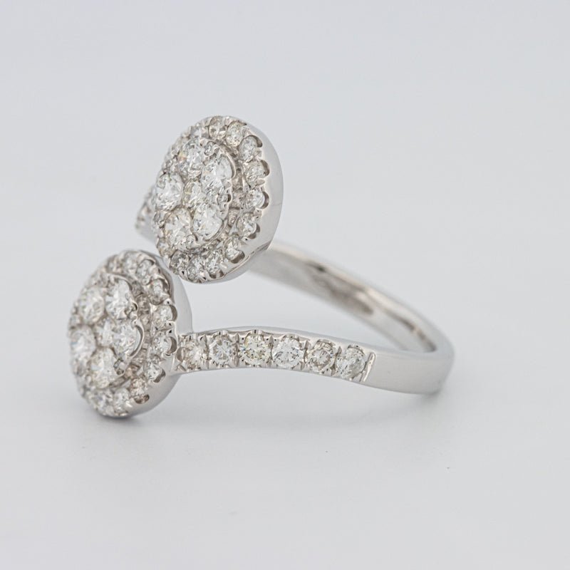 Invisible Round Twinny Ring - ZIZOV DIAMONDS