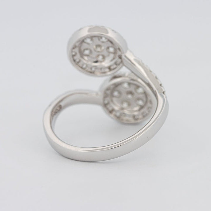 Invisible Round Twinny Ring - ZIZOV DIAMONDS