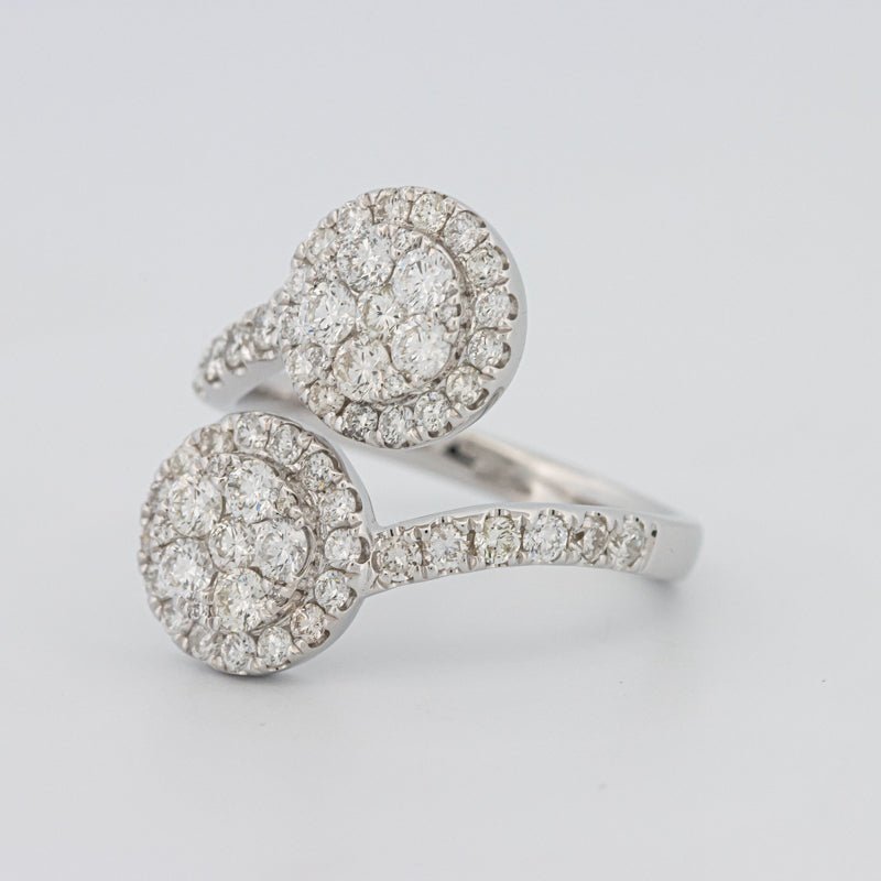 Invisible Round Twinny Ring - ZIZOV DIAMONDS