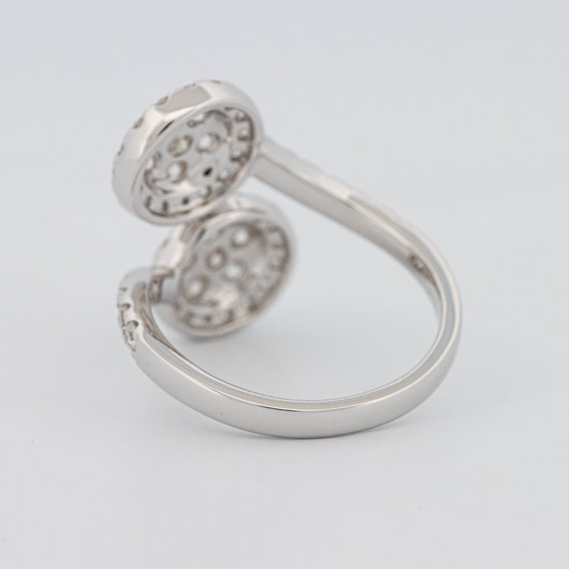 Invisible Round Twinny Ring - ZIZOV DIAMONDS