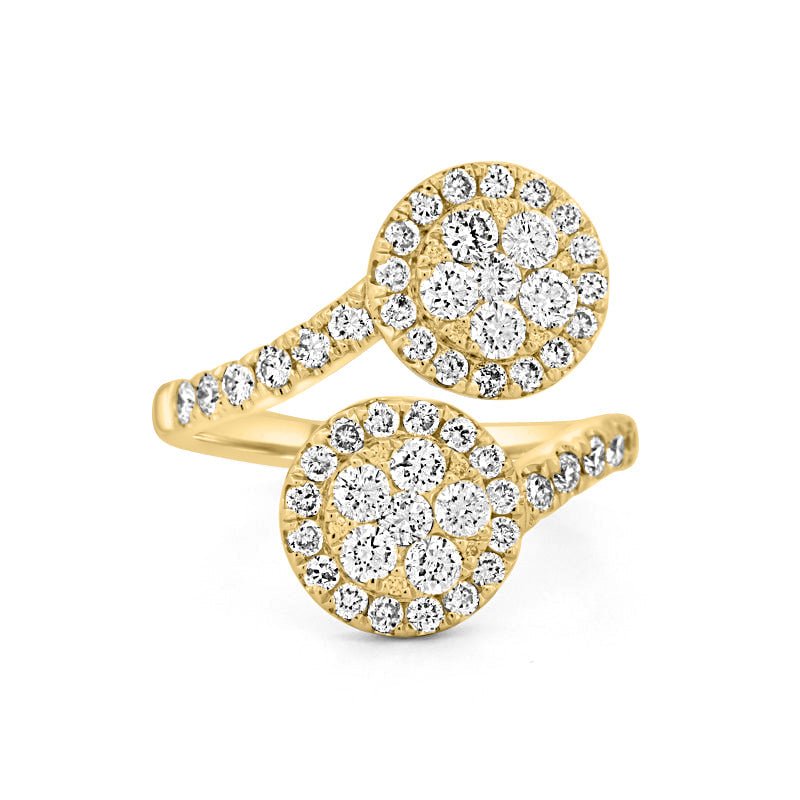 Invisible Round Twinny Ring - ZIZOV DIAMONDS