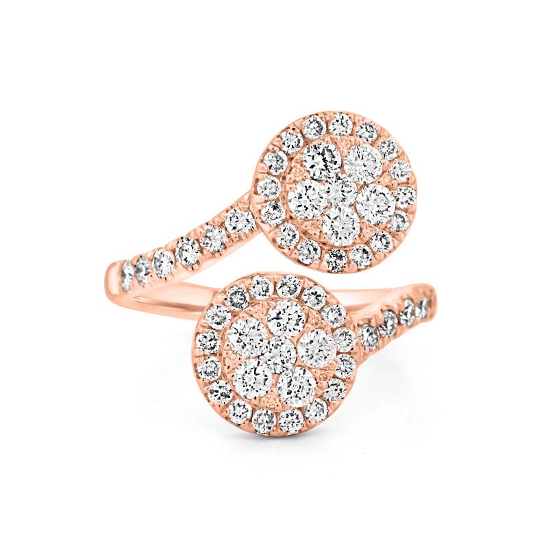 Invisible Round Twinny Ring - ZIZOV DIAMONDS