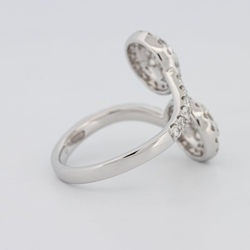 Invisible Round Twinny Ring - ZIZOV DIAMONDS