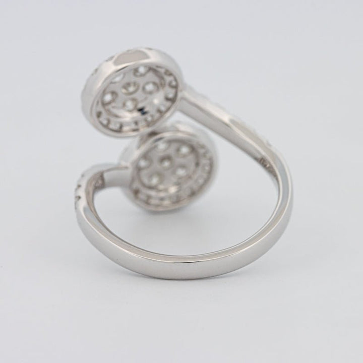 Invisible Round Twinny Ring - ZIZOV DIAMONDS