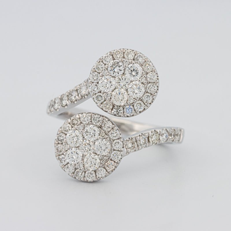 Invisible Round Twinny Ring - ZIZOV DIAMONDS