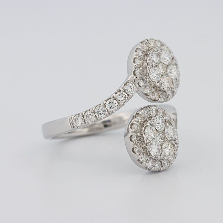 Invisible Round Twinny Ring - ZIZOV DIAMONDS