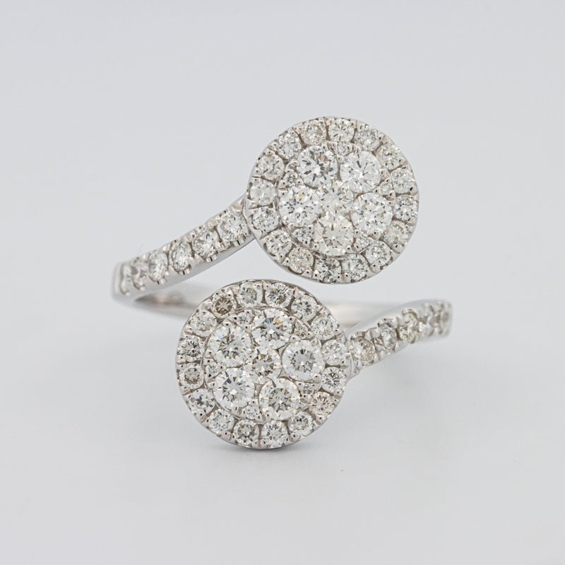 Invisible Round Twinny Ring - ZIZOV DIAMONDS