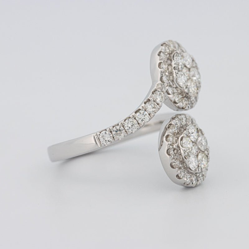 Invisible Round Twinny Ring - ZIZOV DIAMONDS
