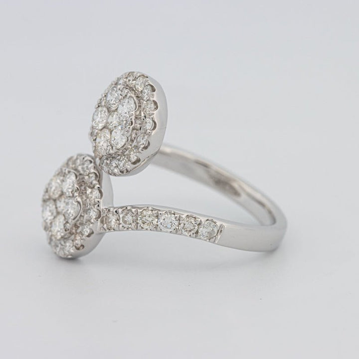 Invisible Round Twinny Ring - ZIZOV DIAMONDS