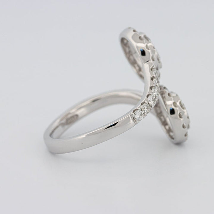 Invisible Round Twinny Ring - ZIZOV DIAMONDS