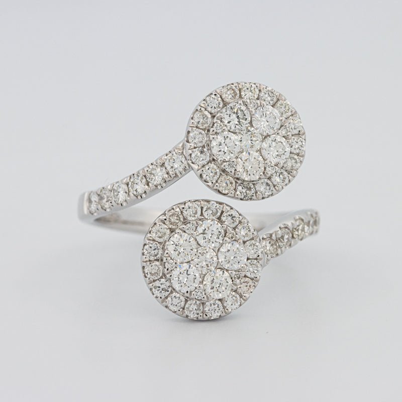 Invisible Round Twinny Ring - ZIZOV DIAMONDS