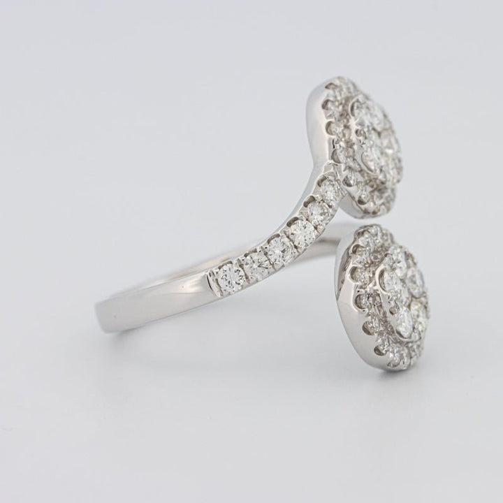Invisible Round Twinny Ring - ZIZOV DIAMONDS