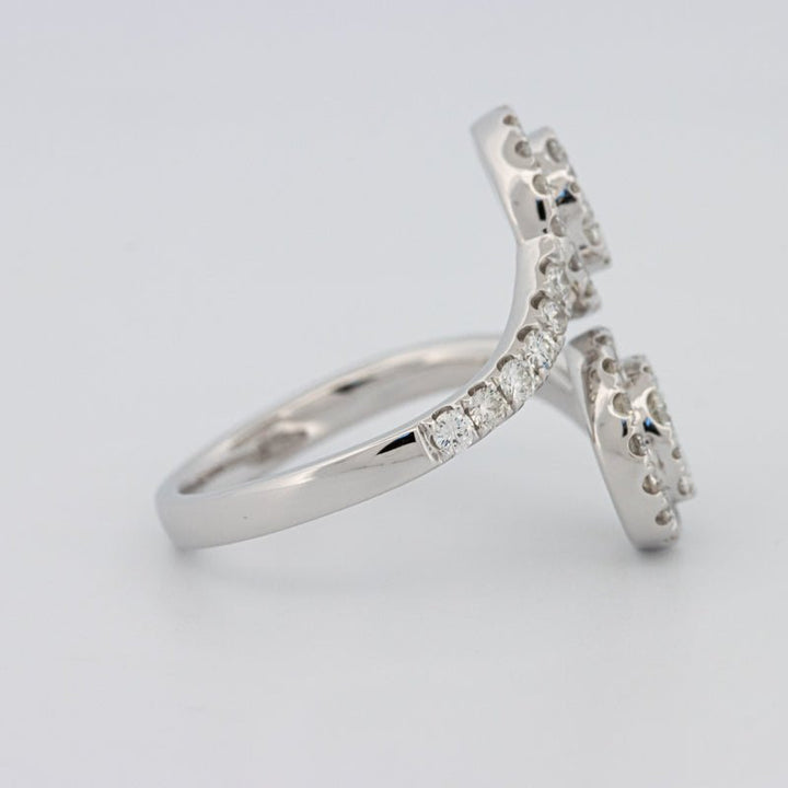 Invisible Round Twinny Ring - ZIZOV DIAMONDS