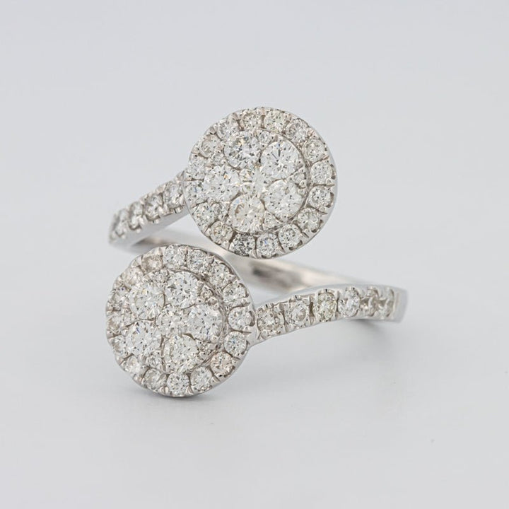 Invisible Round Twinny Ring - ZIZOV DIAMONDS