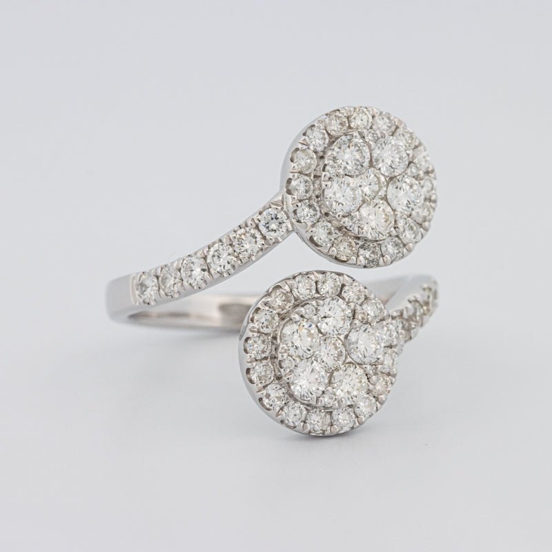 Invisible Round Twinny Ring - ZIZOV DIAMONDS