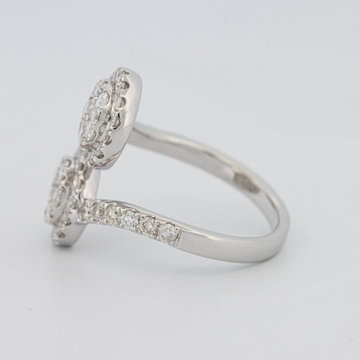 Invisible Round Twinny Ring - ZIZOV DIAMONDS