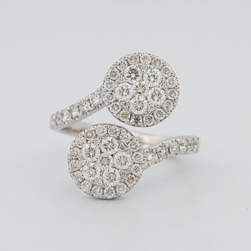 Invisible Round Twinny Ring - ZIZOV DIAMONDS
