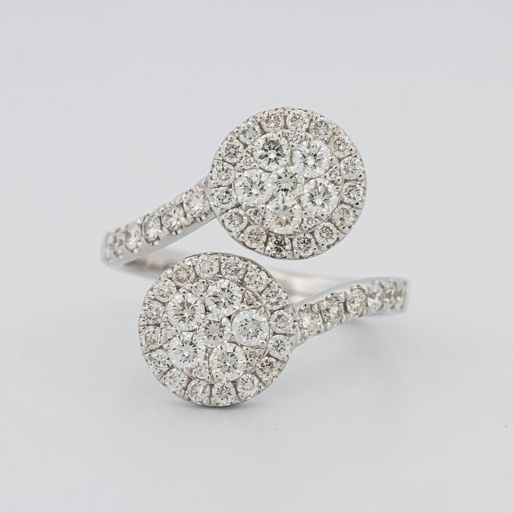Invisible Round Twinny Ring - ZIZOV DIAMONDS
