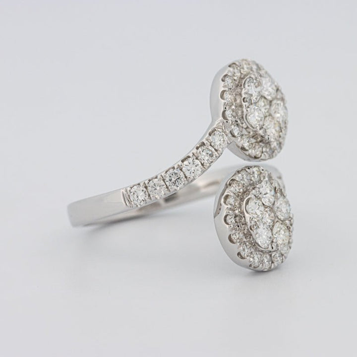 Invisible Round Twinny Ring - ZIZOV DIAMONDS