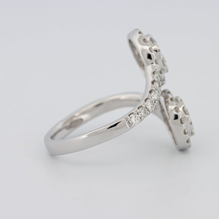 Invisible Round Twinny Ring - ZIZOV DIAMONDS