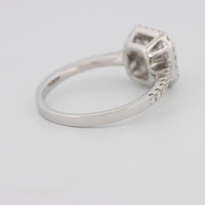 Invisible Square Diamond Ring - ZIZOV DIAMONDS