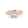 Invisible Square Diamond Ring - ZIZOV DIAMONDS