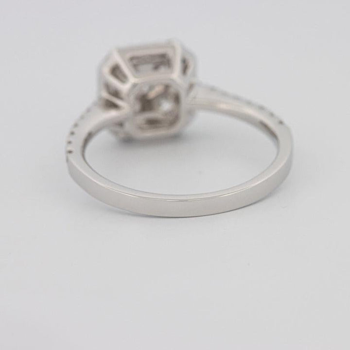 Invisible Square Diamond Ring - ZIZOV DIAMONDS